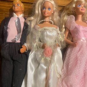 Chic White and Pink Party Supplies Set